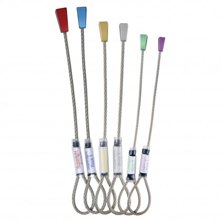 SUPERLIGHT JUEGO DE EMPOTRADORES MONOCABLE WILD COUNTRY