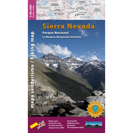 MAPA GUIA DE SIEERA NEVADA